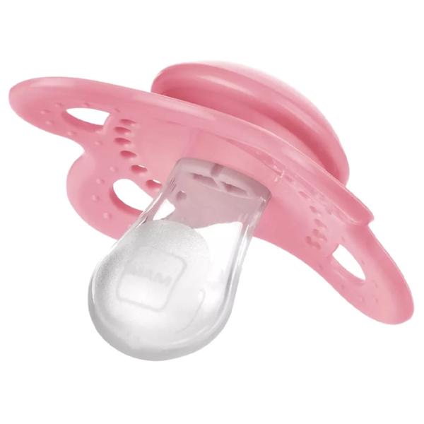 Suzetă cu tetina ortodontică MAM Sealife Original Pentru fetițe / 6 luni - 18 luni / Silicon / Pink photo 2 Suzetă cu tetina ortodontică MAM Sealife Original Pentru fetițe / 6 luni - 18 luni / Silicon / Pink photo 2