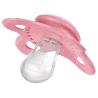 Suzetă cu tetina ortodontică MAM Sealife Original Pentru fetițe / 6 luni - 18 luni / Silicon / Pink photo 2