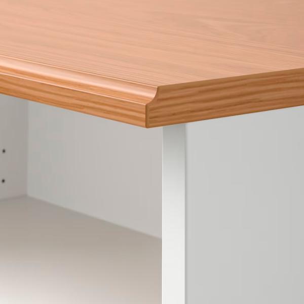 Etajeră Ikea Skruvby 140 x 180 x 37 cm / PAL / White photo 2