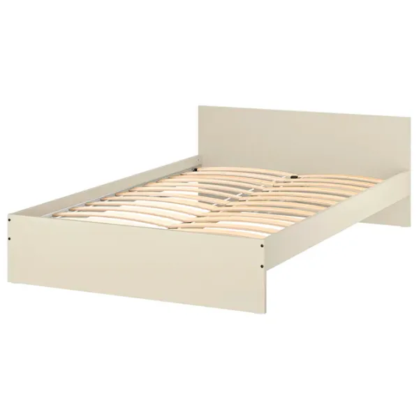 Кровать Ikea Gursken Luroy 140 x 200 см / ЛДСП / Бежевый photo 2