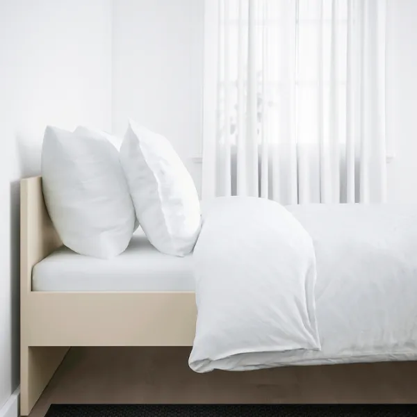 Кровать Ikea Gursken Luroy 140 x 200 см / ЛДСП / Бежевый photo 5