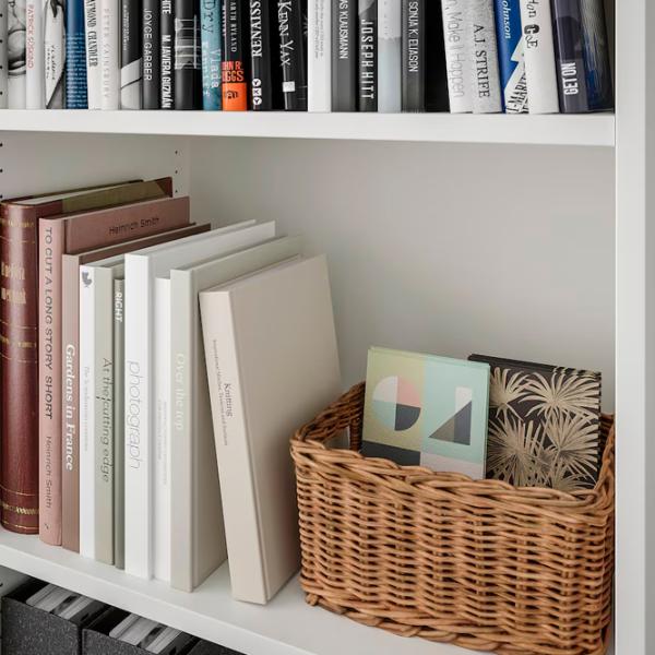 Стеллаж Ikea Skruvby 140 x 60 x 37см cm / ЛДСП / White photo 4