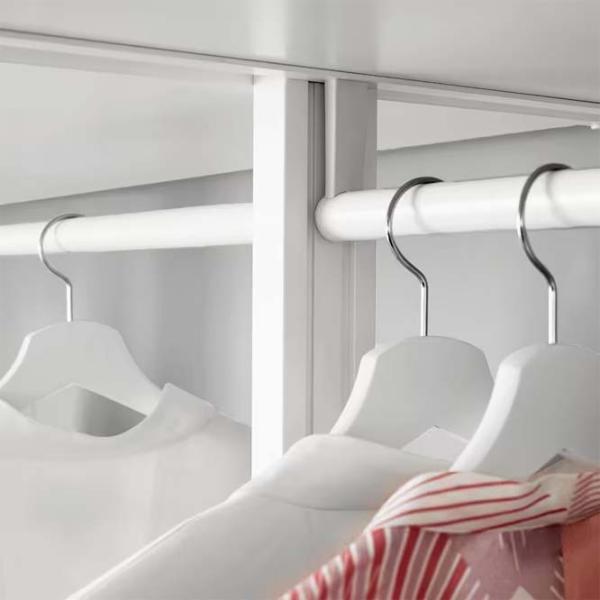 Стеллаж Ikea Elvarli Белый-Бамбук / МДФ photo 7