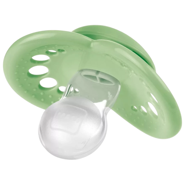 Suzetă cu tetina ortodontică MAM Mat Original Unisex / 16 luni - 36 luni / Silicon / Green photo 2 Suzetă cu tetina ortodontică MAM Mat Original Unisex / 16 luni - 36 luni / Silicon / Green photo 2