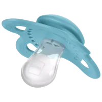 Suzetă cu tetina ortodontică MAM Mat Original Pentru băieți / 2 luni - 6 luni / Silicon / Blue photo 2