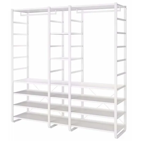 Стеллаж Ikea Elvarli Белый / МДФ photo 1