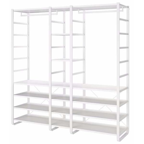 Стеллаж Ikea Elvarli Белый / МДФ photo 1