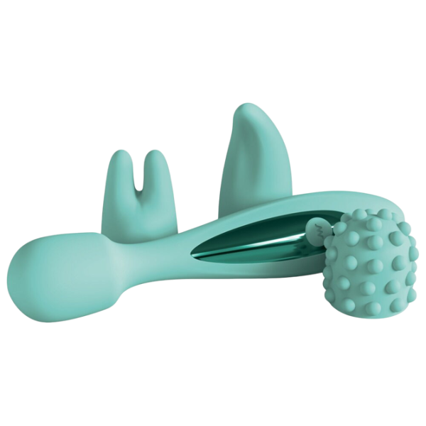 Vibrostimulator JimmyJane Canna 3in1 Turquoise photo 3