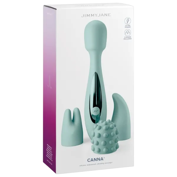 Vibrostimulator JimmyJane Canna 3in1 Turquoise photo 5
