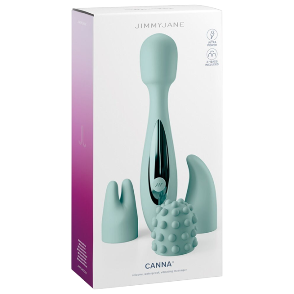 Vibrostimulator JimmyJane Canna 3in1 Turquoise photo 5