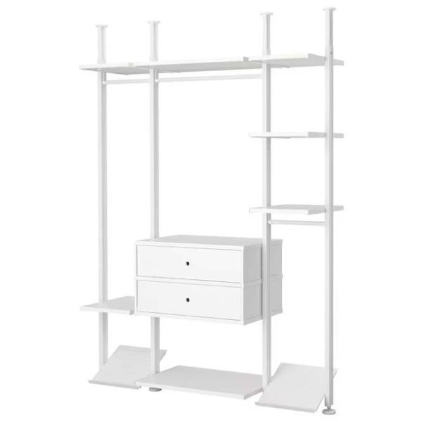 Etajeră Ikea Elvarli White / MDF photo 1