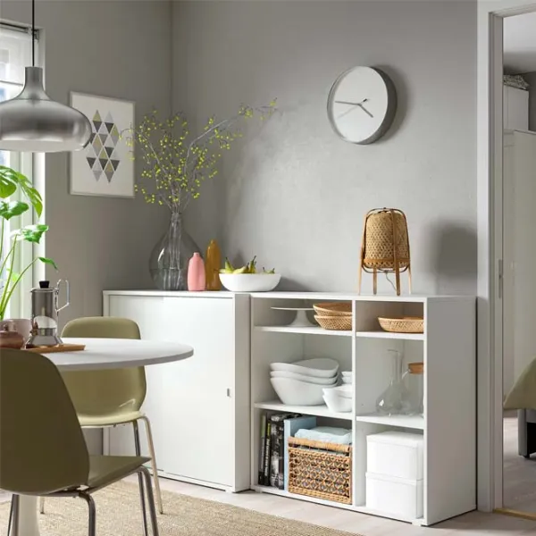 Etajeră Ikea Vihals White / MDF photo 5 Etajeră Ikea Vihals White / MDF photo 5