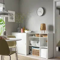 Etajeră Ikea Vihals White / MDF photo 5