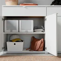 Etajeră Ikea Vihals White / MDF photo 5