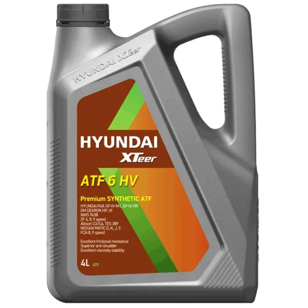 Трансмиссионное масло Hyundai ATF Multi-V 4л / синтетическое /  photo 1