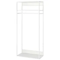 Стеллаж Ikea Platsa Белый / МДФ