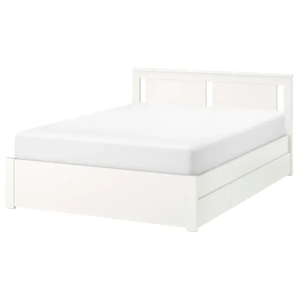 Pat Ikea Songesand/Luroy 4 160 x 200 cm / Furnir / White photo 1 Pat Ikea Songesand/Luroy 4 160 x 200 cm / Furnir / White photo 1