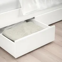 Кровать Ikea Songesand/Luroy 4 160 x 200 см / Шпон / Белый photo 5