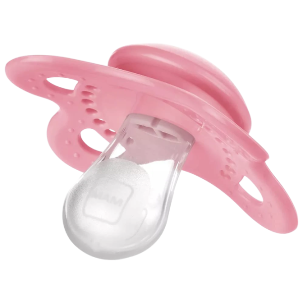 Suzetă cu tetina ortodontică MAM Planet Love Original Pentru fetițe / 2 luni - 6 luni / Silicon / Pink photo 2 Suzetă cu tetina ortodontică MAM Planet Love Original Pentru fetițe / 2 luni - 6 luni / Silicon / Pink photo 2