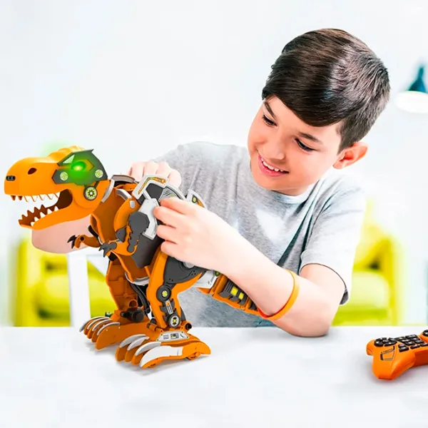 Robot Xtrem Bots Rex Dino Bot  Orange photo 7