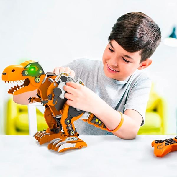 Robot Xtrem Bots Rex Dino Bot  Orange photo 7