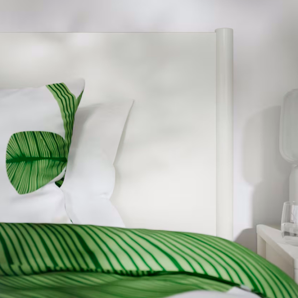 Кровать Ikea Tonstad 140 x 200 см / Массив / Белый photo 5