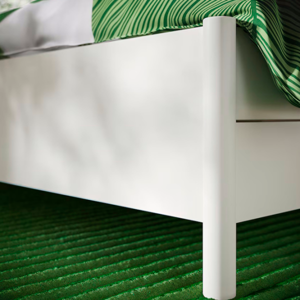 Кровать Ikea Tonstad 140 x 200 см / Массив / Белый photo 6