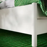 Кровать Ikea Tonstad 140 x 200 см / Массив / Белый photo 6