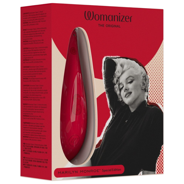 Вибростимулятор Womanizer Marilyn Monroe Special Edition Красный photo 6 Вибростимулятор Womanizer Marilyn Monroe Special Edition Красный photo 6