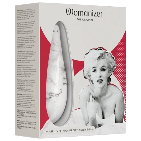 Вибростимулятор Womanizer Marilyn Monroe Special Edition Белый photo 6 Вибростимулятор Womanizer Marilyn Monroe Special Edition Белый photo 6