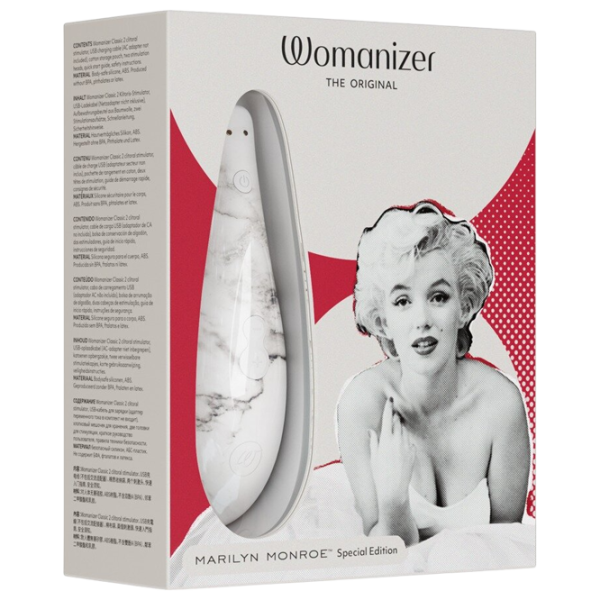 Вибростимулятор Womanizer Marilyn Monroe Special Edition Белый photo 6 Вибростимулятор Womanizer Marilyn Monroe Special Edition Белый photo 6