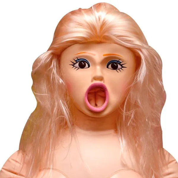 Надувная кукла NMC Brandy Big Boob Doll Бежевый photo 2