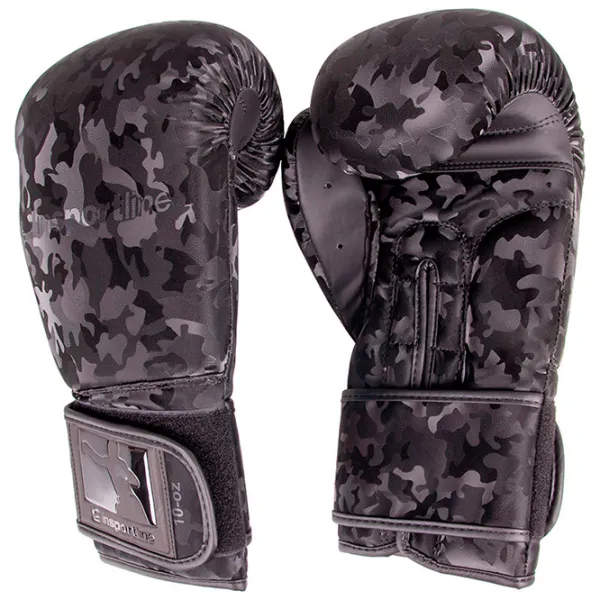 Боевые перчатки Insportline Cameno Бокс / Adult / 12 oz / Черный photo 1