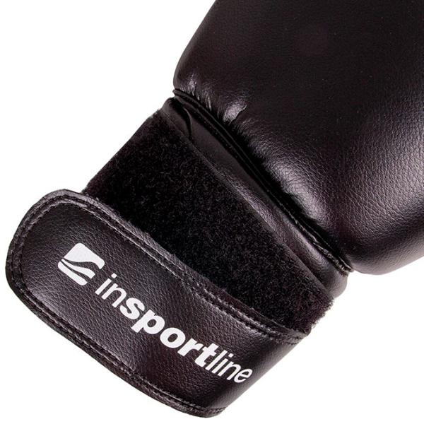 Mănuși de lupte Insportline Metrojack Box / Adult / 6 oz / Black photo 2