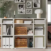 Etajeră Ikea Vihals 90 x 286 x 37 cm / PAL / White photo 3