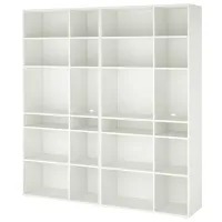 Стеллаж Ikea Vihals 200 x 190 x 37см cm / ЛДСП / White