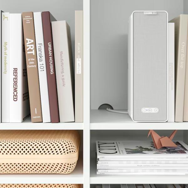 Стеллаж Ikea Vihals 200 x 190 x 37см cm / ЛДСП / White photo 2