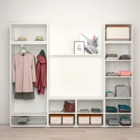 Etajeră Ikea Platsa White / MDF photo 2