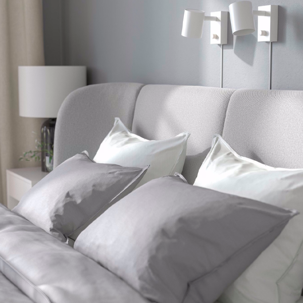 Кровать Ikea Tufjord/Tallmyra 160 x 200 см / Шпон / Серый photo 5