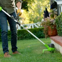 Trimmer Greenworks G40LT / Green photo 5