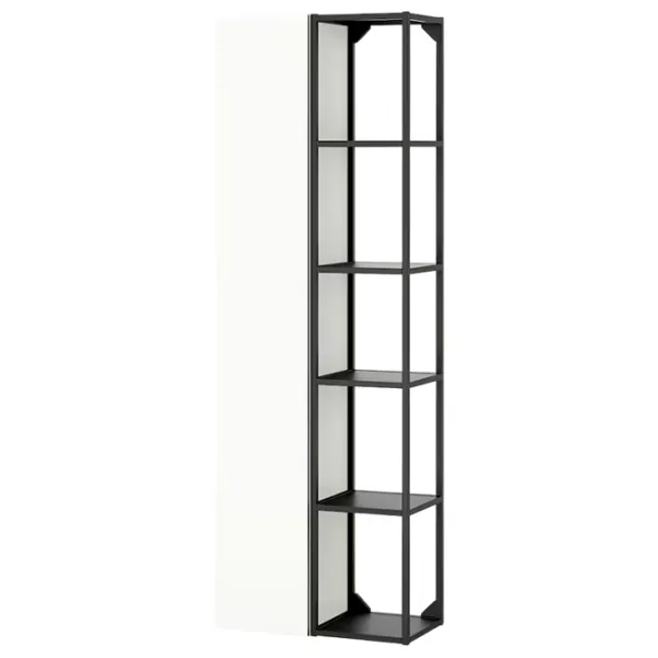 Стеллаж Ikea Enhet ЛДСП / Антрацит Белый photo 1