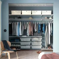 Стеллаж Ikea Boaxel Белый / ДСП photo 2