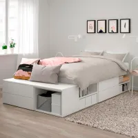 Pat Ikea Platsa 4 140 x 200 cm / Masiv / White photo 3