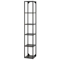 Стеллаж Ikea Enhet 180 x 30 x 30см cm / Сталь / Anthracite