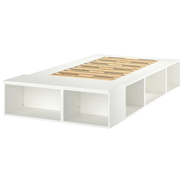 Кровать Ikea Platsa 140 x 200 см / Массив / Белый photo 2