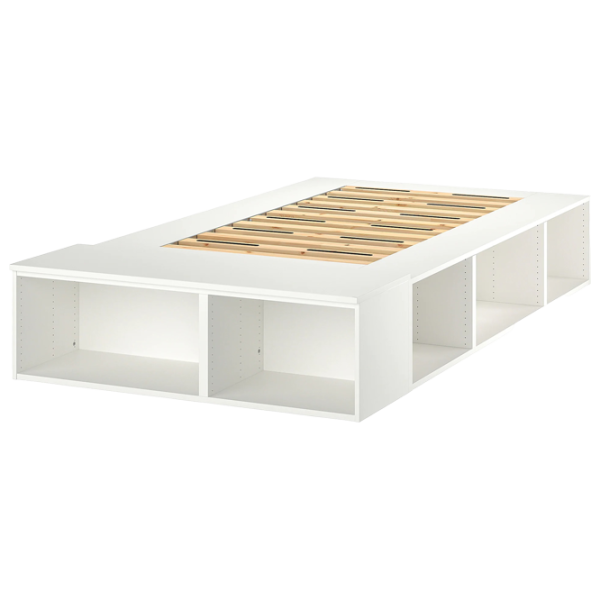 Кровать Ikea Platsa 140 x 200 см / Массив / Белый photo 2