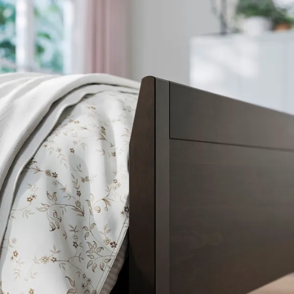 Кровать Ikea Idanas Luroy 160 x 200 см / Шпон / Коричневый photo 3