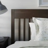 Кровать Ikea Idanas Luroy 160 x 200 см / Шпон / Коричневый photo 5