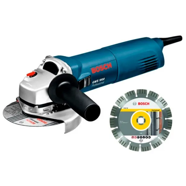 Polizor Bosch B0601828901 Unghiular / 1000 W / Blue photo 2