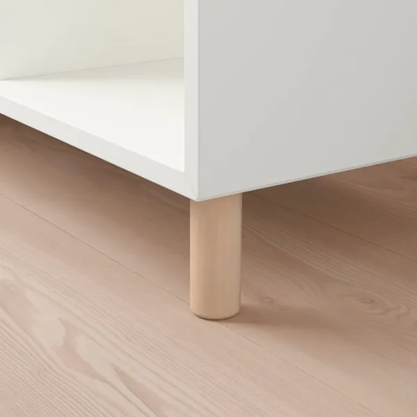 Стеллаж Ikea Eket 80 x 140 x 35см cm / ЛДСП / White photo 2